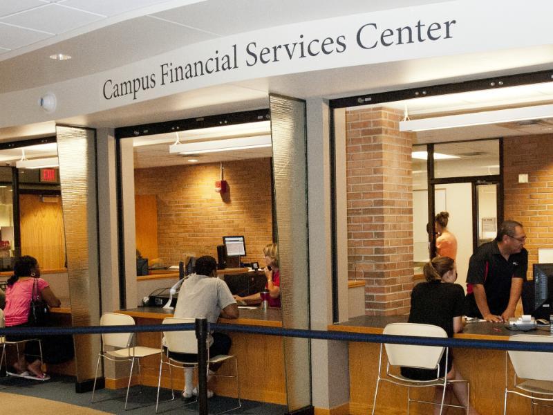 Photo: SVSU Campus Financial Services Center